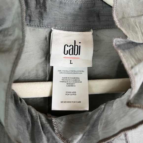 Cabi Sheer Ruffle Tank – Whimsigoth Fairy Festival L - Picture 3 of 9